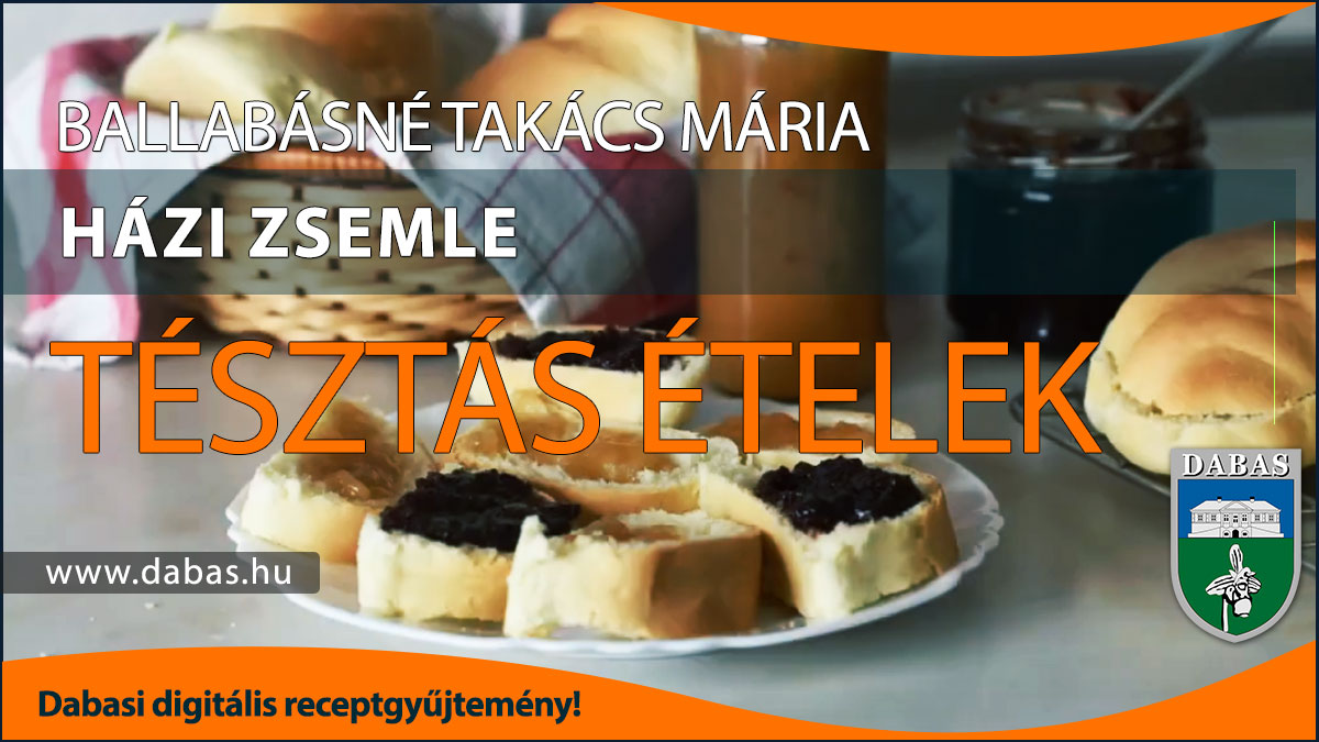 Ballabásné Takács Mária - Házi zsemle