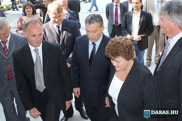 Orbán Viktor miniszterelnök dabasi látogatása 