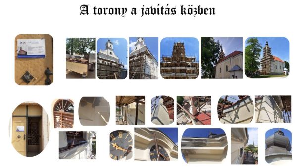 Megújult az egyházkarcsai templomtorony