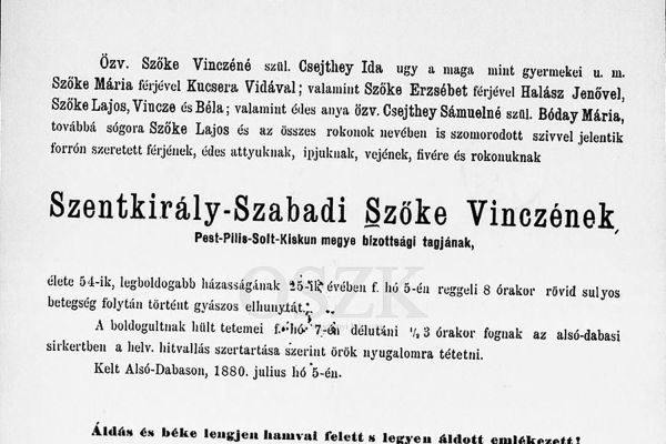 Szentkirályszabadjai Szőke Vince 184849-es honvédszázados életútjának dabasi vonatkozásai