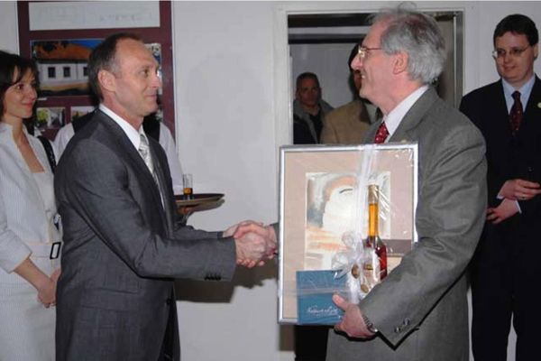 Sólyom László köztársasági elnök dabasi látogatása (2008. április 8.)