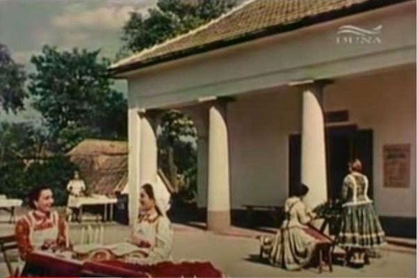 Az „Ecseri lakodalmas” című film dabasi forgatása