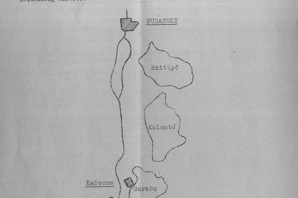 Dinnyés Lajos: Az Átokcsatorna című munkája