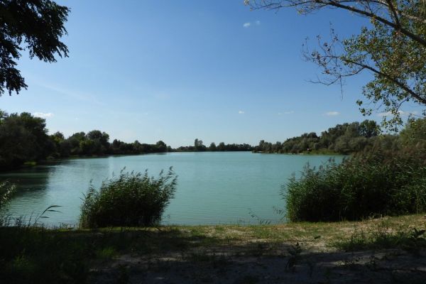 A tó és környéke