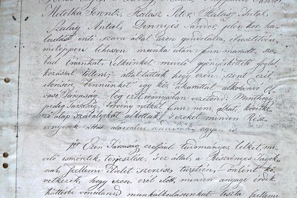 A Dabasi Gyóni Olvasó Társaság megalakulása és működése