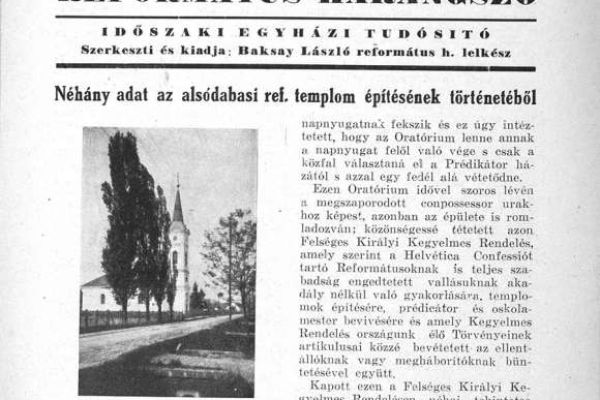 Dabasi Református Harangszó időszaki tudósító lap