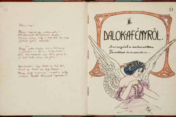 „Erzsike könyve” Gyóni Géza kéziratos verskötete