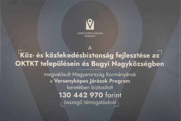 Projektzáró ünnepélyes esemény a Dabasi Polgármesteri Hivatalban