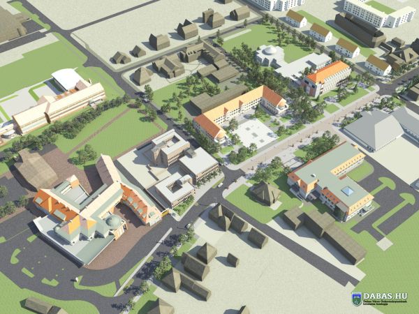 A városközpont felújításának látványtervei 