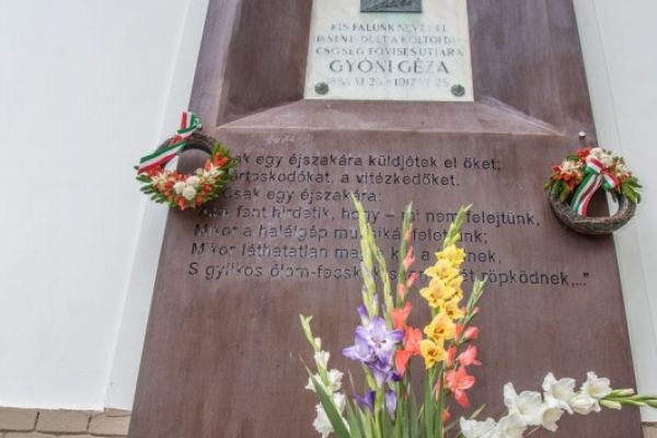 Gyóni Gézára emlékeztünk