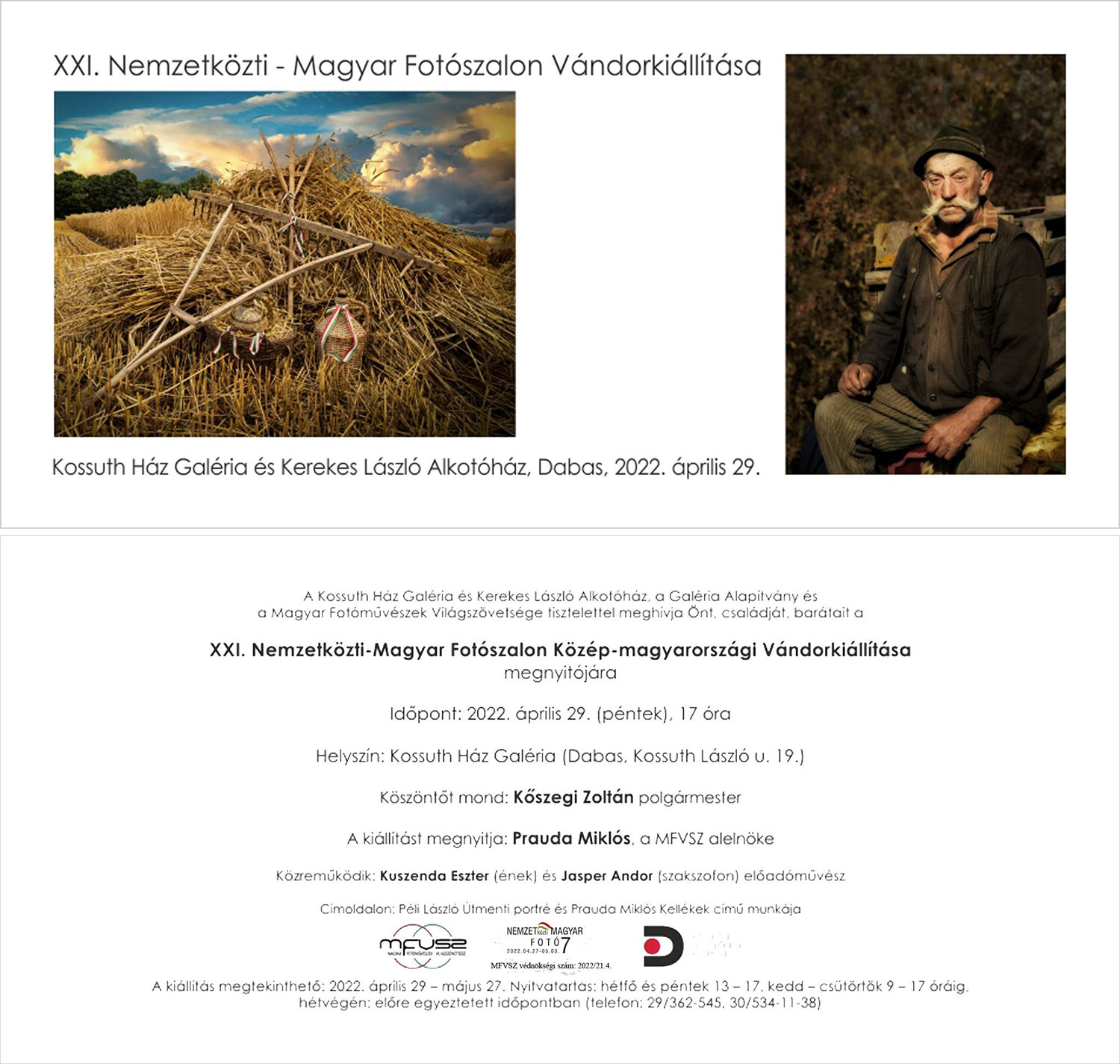 XXI. Nemzetközti-Magyar Fotószalon Közép-magyarországi Vándorkiállítása