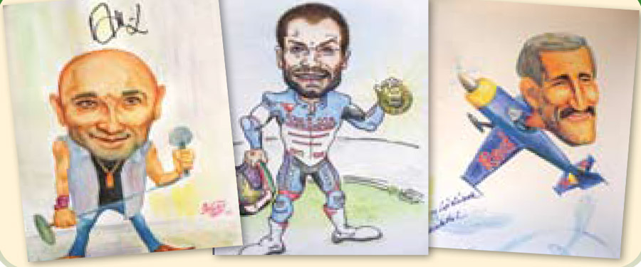 Nagy László karikatúra-kiállítása 