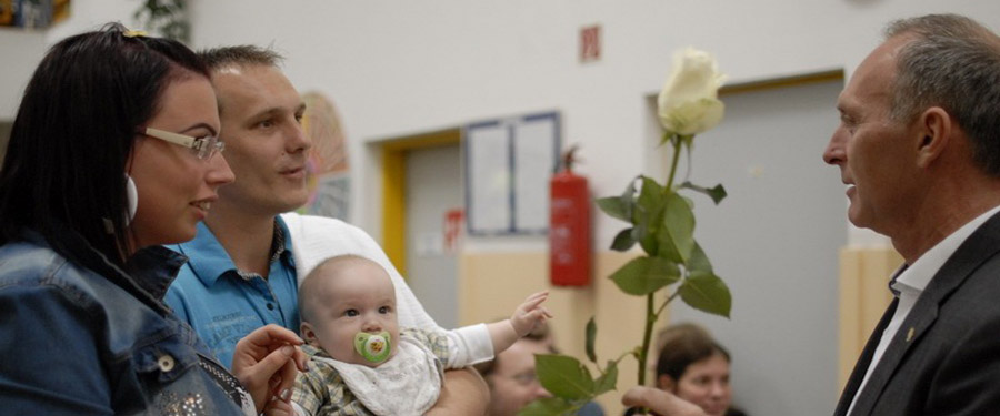 Újszülöttek köszöntése 