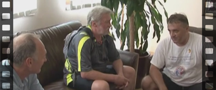 Kerékpáros békenagykövet járt Dabason 