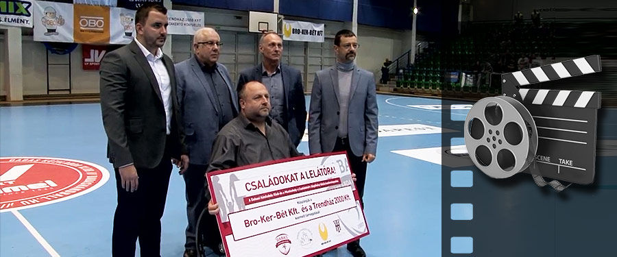 „Családokat a lelátóra” program