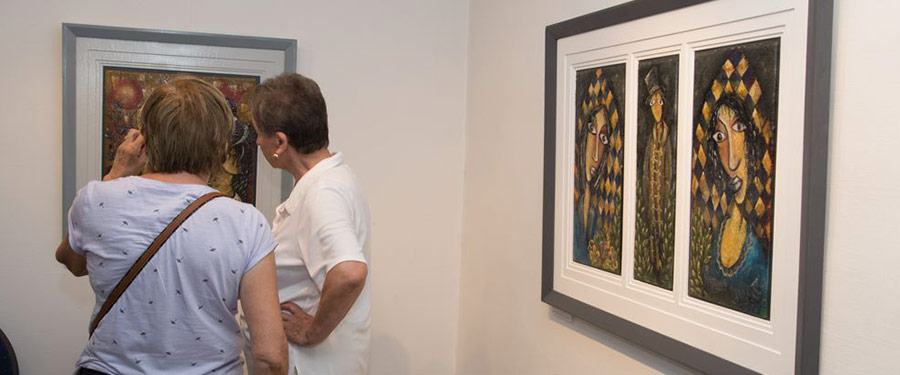 Séta a versailles-i parkban című kiállítás