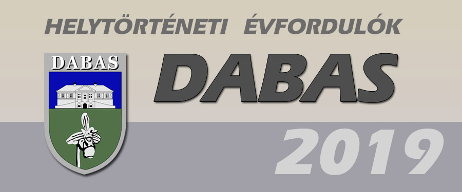 Helytörténeti évfordulók 2019-ben