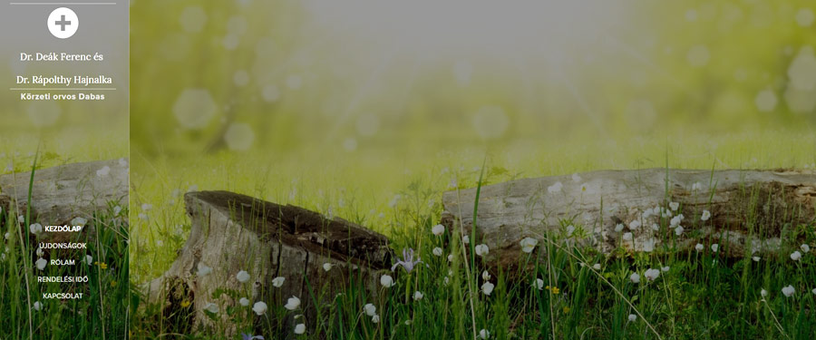 Felsődabasi háziorvosi rendelő weboldala