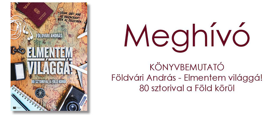 Földvári András - Elmentem világgá c. könyvbemutatója