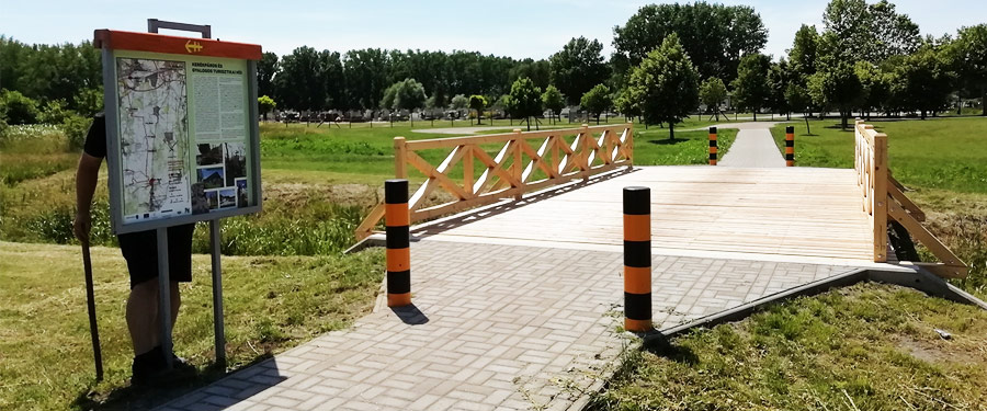 MEGVALÓSULT A KERÉKPÁROS ÉS GYALOGOS TURISZTIKAI HÍD 