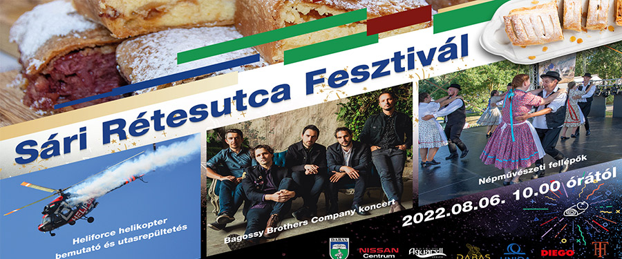 16. Sári Rétesutca Fesztivál
