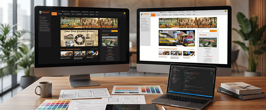 Megújul Dabas Város Önkormányzatának weboldala