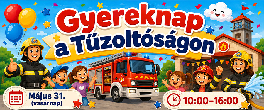 Gyereknap a Tűzoltóságon