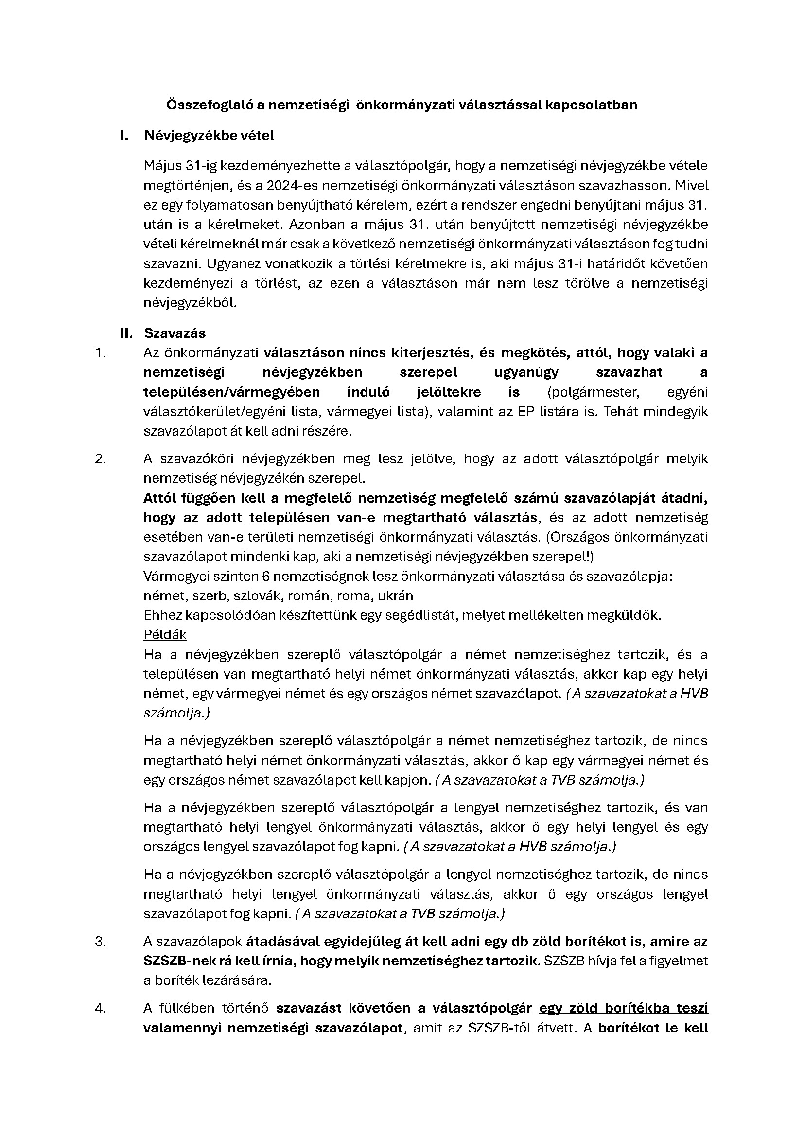 tajekoztato nemzetisegi valasztas Oldal 1