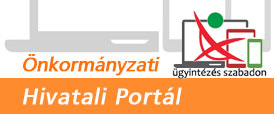 Önkormányzati Hivatali portál oldal megnyitása nyomógomb