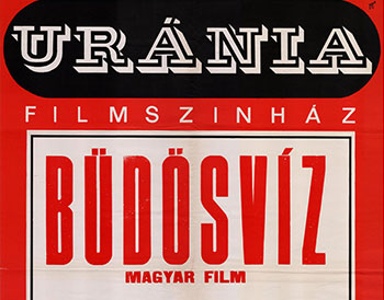 A „Büdösvíz” című mozifilm 1966. évi forgatása