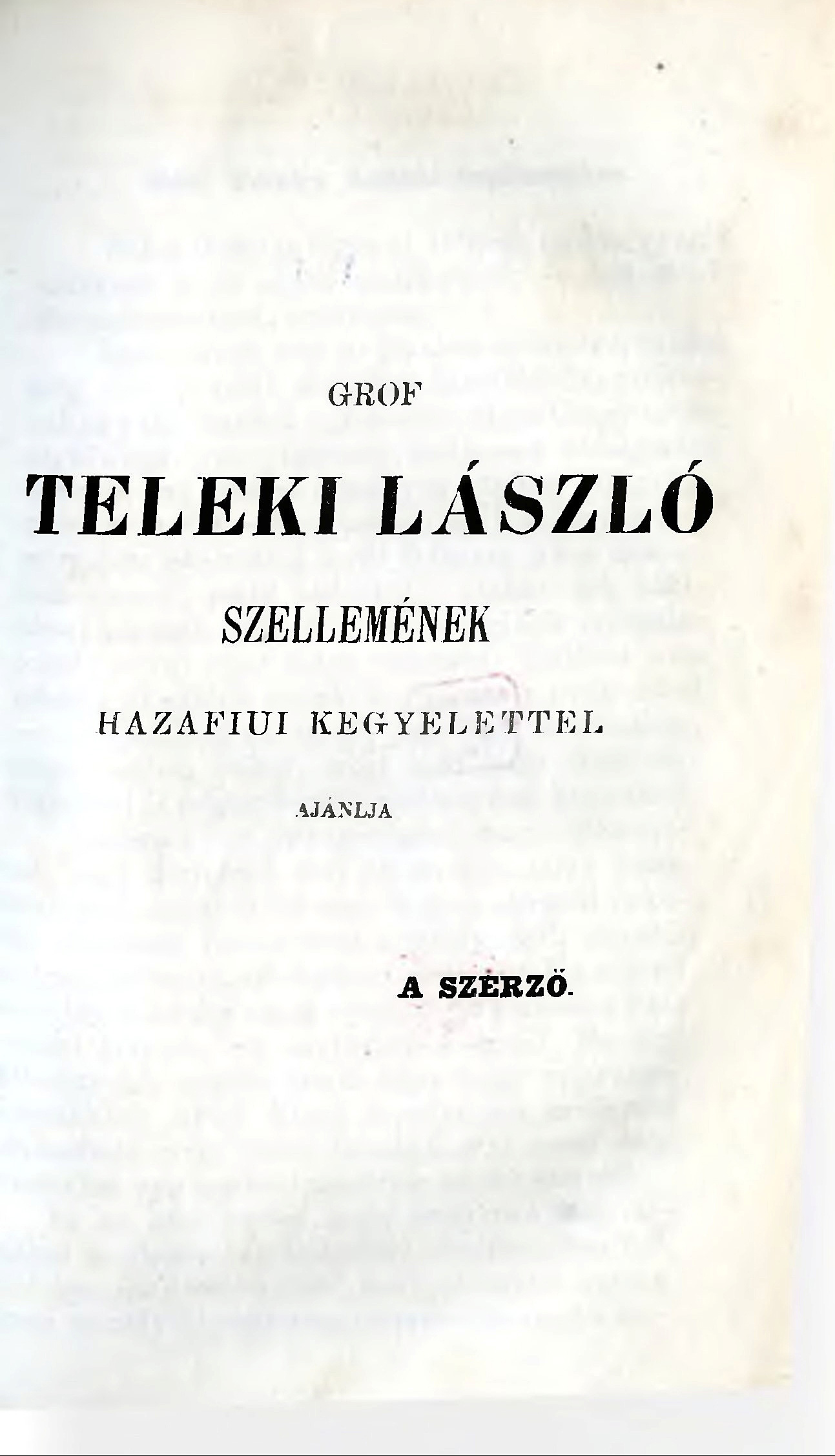Sztrókay Béla gyóni földbirtokos „Magyarhoni korszerű eszmék” című kötete